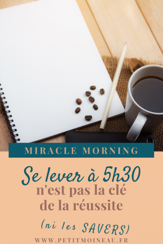 miracle morning habitude réveil savers obligation obligée miracle morning habitude réveil savers obligation obligée