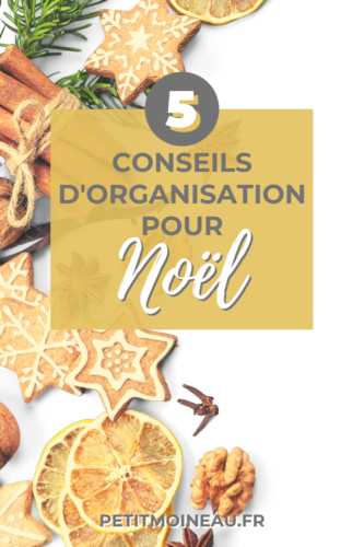 5 conseils pour bien s'organiser pour Noël repas cadeau